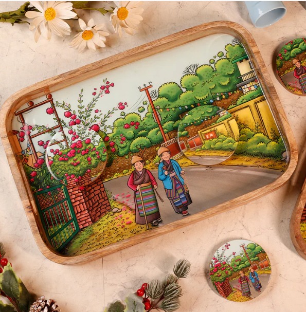 Yellow Marigold’s Latest Artistic Tray Collection